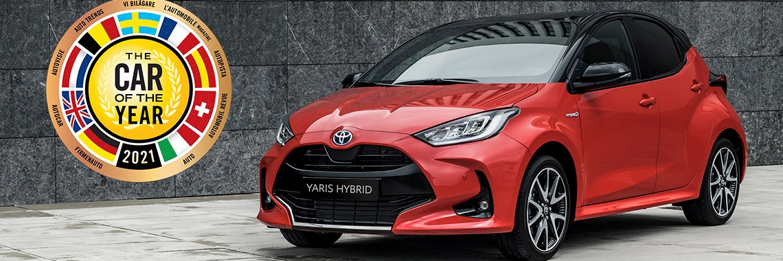 Toyota Yaris wint COTY-award 2021